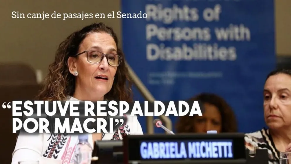 La vicepresidenta aseguró que busca más transparencia en el Senado