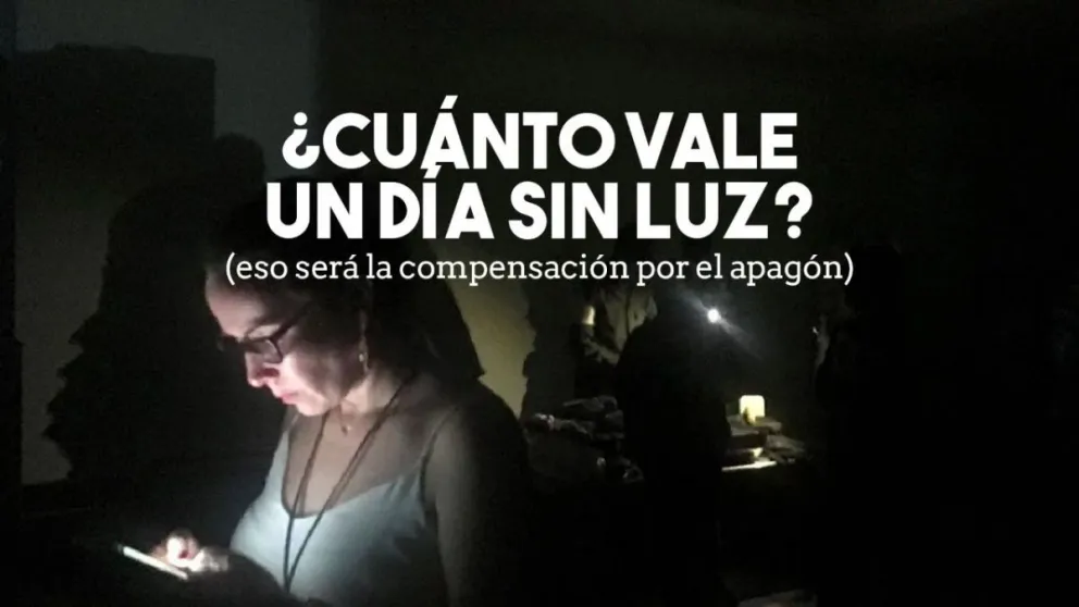 Compensación por el apagón: será para todos los usuarios y equivaldrá a un día de servicio