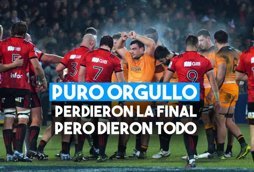 Jaguares perdió ante Crusaders en la final del Super Rugby