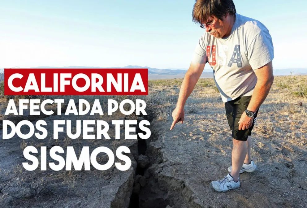 Un segundo gran sismo sacudió a California en menos de dos días