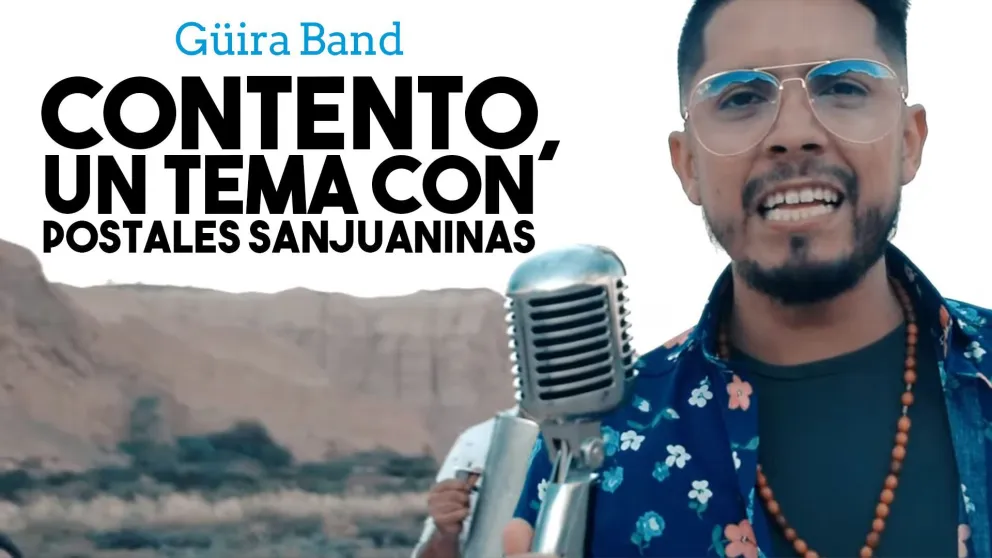 Con postales de San Juan, Güira Band presentó su nuevo tema: Contento