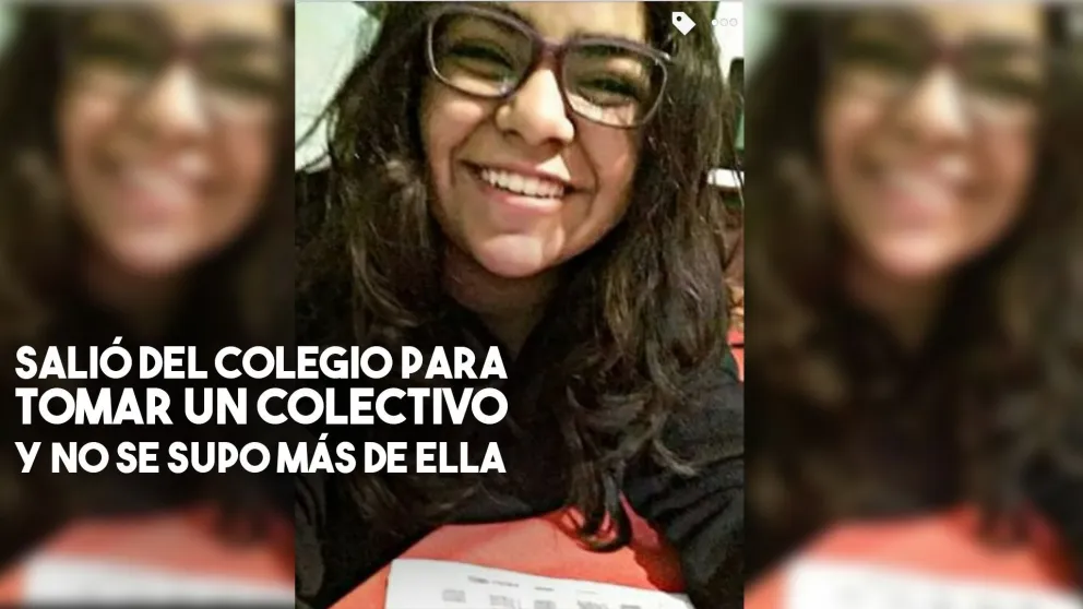 Salió del colegio y no volvió a su casa