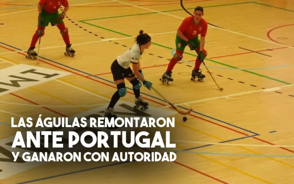 Las Águilas lo dieron vuelta y le ganaron con autoridad a Portugal