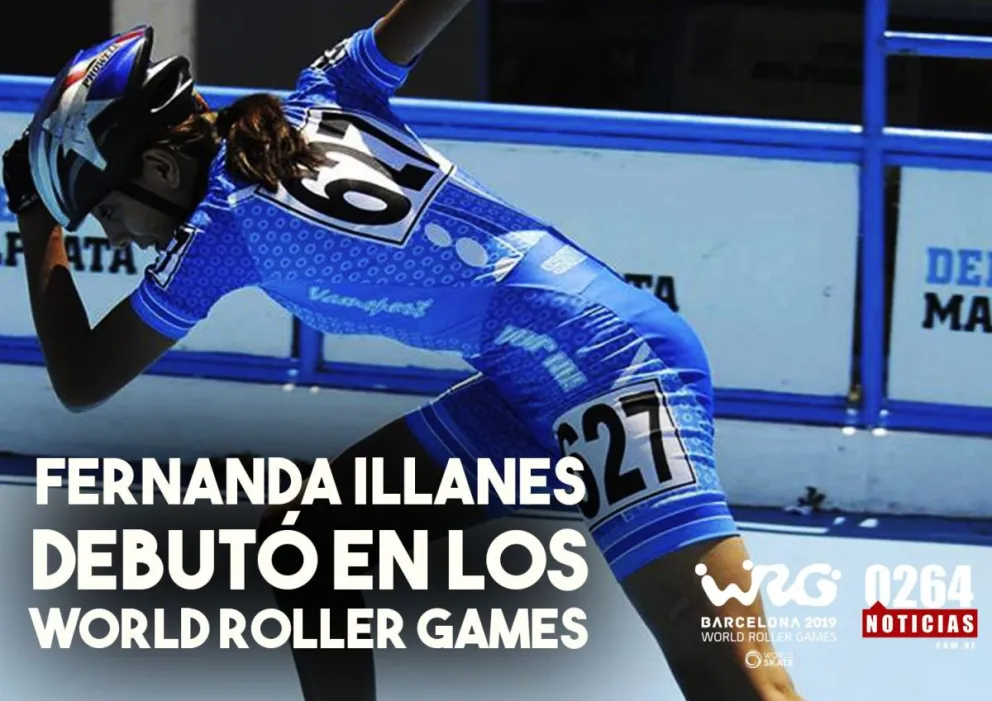 Fernanda Illanes comenzó los World Roller Games