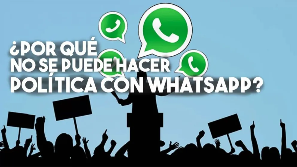 Buscan que no usen WhatsApp para fakenews de campaña
