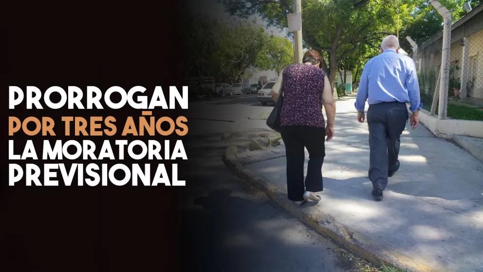 Prorrogan por tres años la moratoria previsional