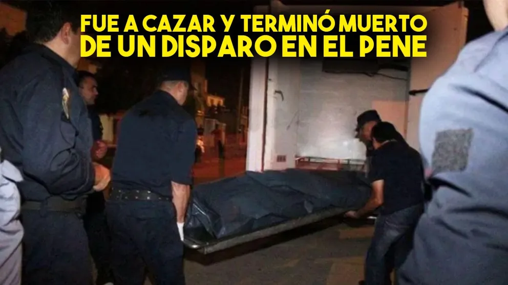 Dos amigos fueron a cazar y uno terminó muerto por un disparo en el pene