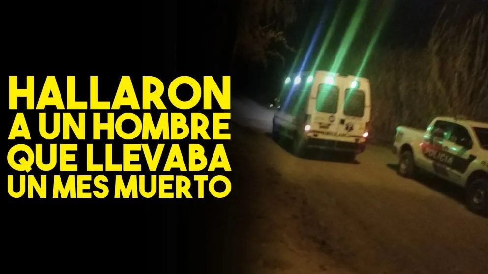 Hallaron a un hombre que estaba muerto desde hace un mes