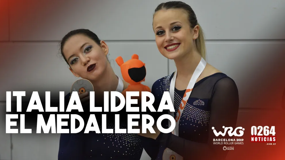 Italia lidera el medallero de los World Roller Games