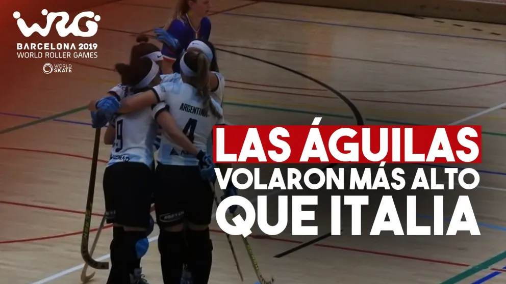 Las Águilas derrotaron a Italia y quedaron primeras en su grupo
