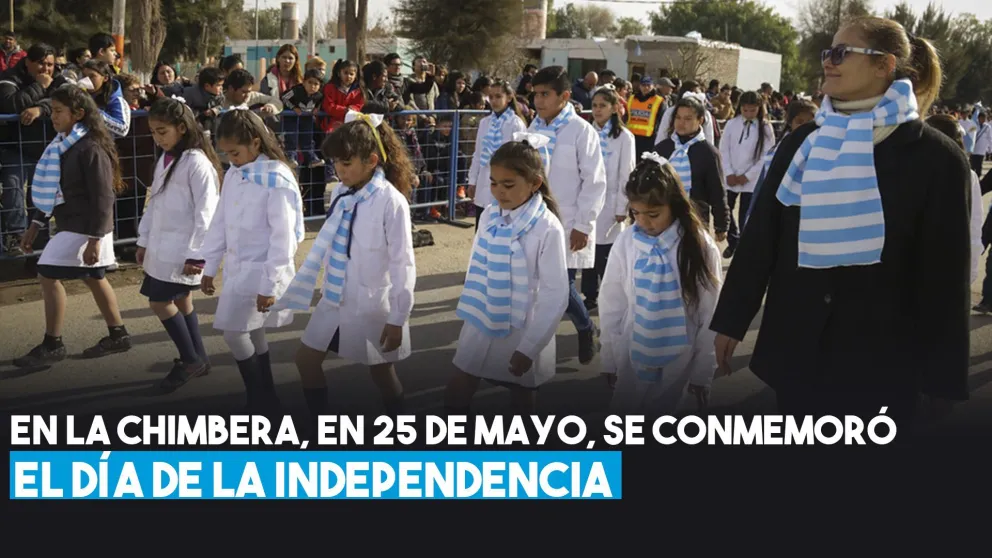 En 25 de Mayo, San Juan celebró los 203 años de la independencia