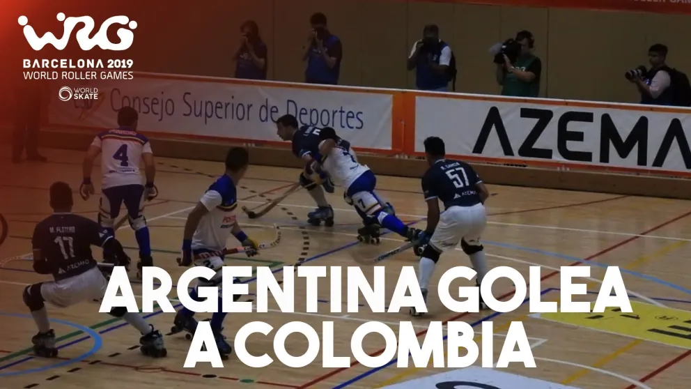 Argentina goleó a Colombia por 7 a 1