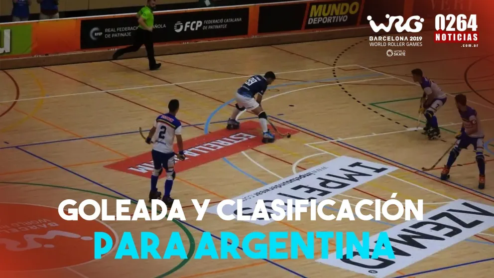 Argentina goleó 7-1 a Colombia y clasificó primera en el grupo
