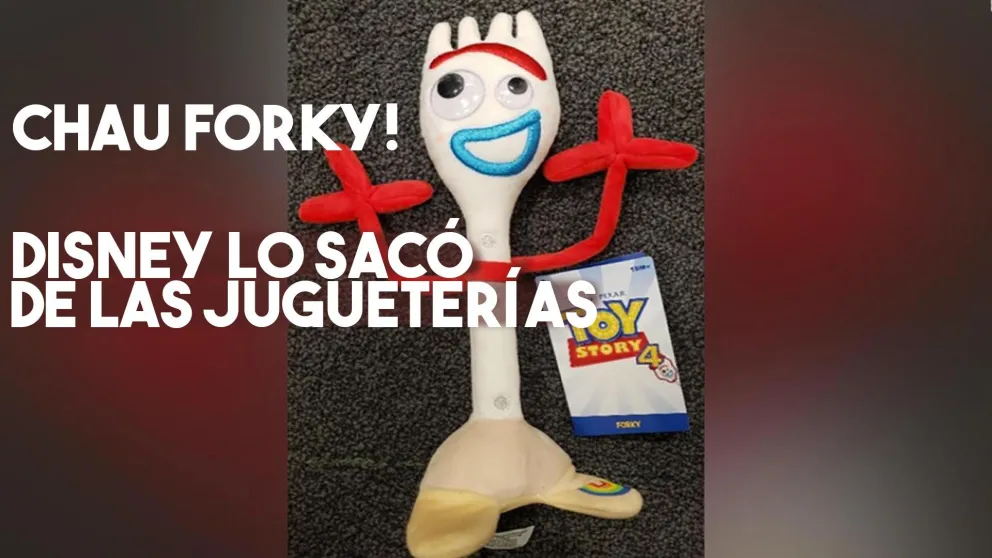 Sacaron a Forky de las góndolas