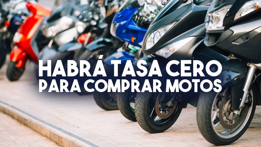 Habrá tasa cero para comprar motos en 12 o 18 cuotas durante julio