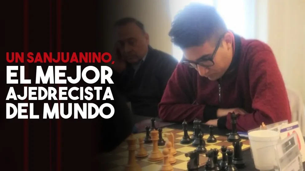 Un sanjuanino, el mejor ajedrecista del mundo