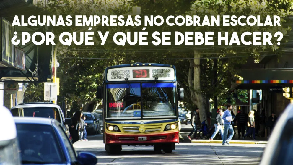 Algunas empresas no están cobrando boleto escolar: qué hacer en esos casos