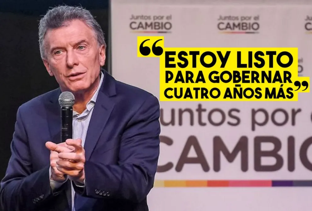 Macri afirmó que está "listo para gobernar cuatro años más"