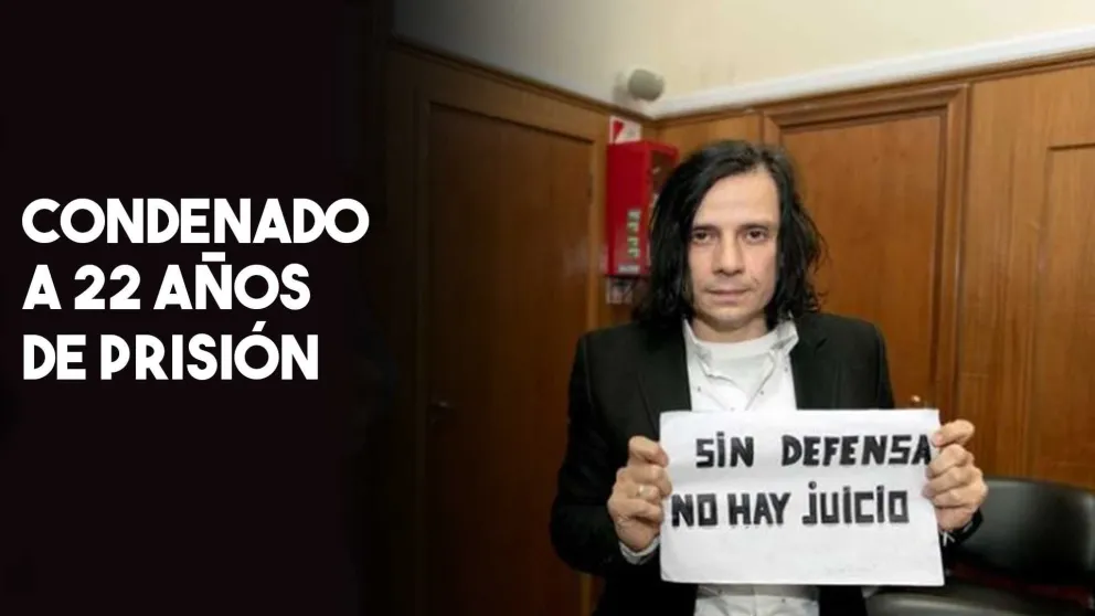 Condenaron a Cristian Aldana a 22 años de cárcel por corrupción de menores
