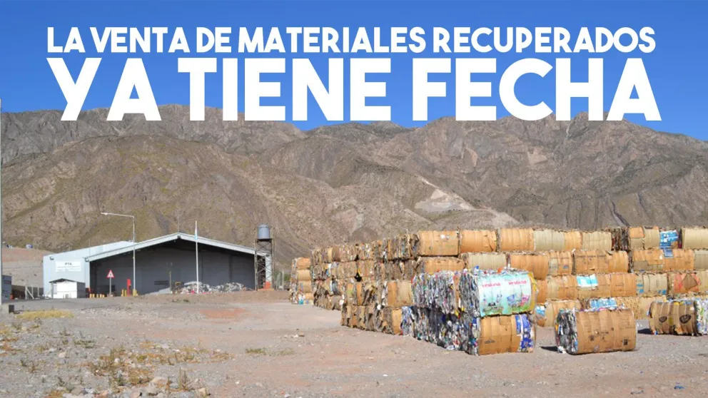 La venta de materiales recuperados ya tiene fecha