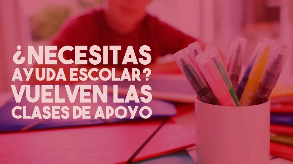 En estas vacaciones, vuelven las clases de apoyo escolar