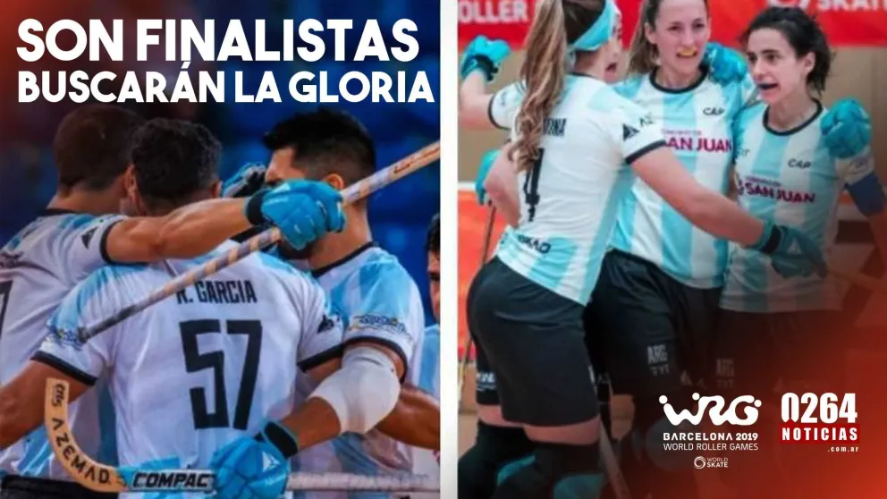  Los seleccionados femenino y masculino por la gloria