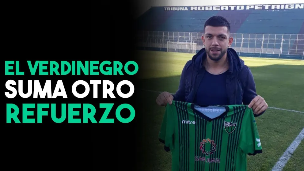 El Verdinegro suma otro refuerzo