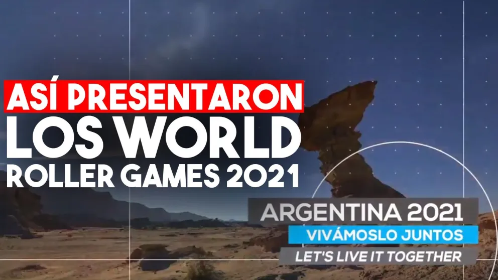 Presentaron los World Roller Games 2021