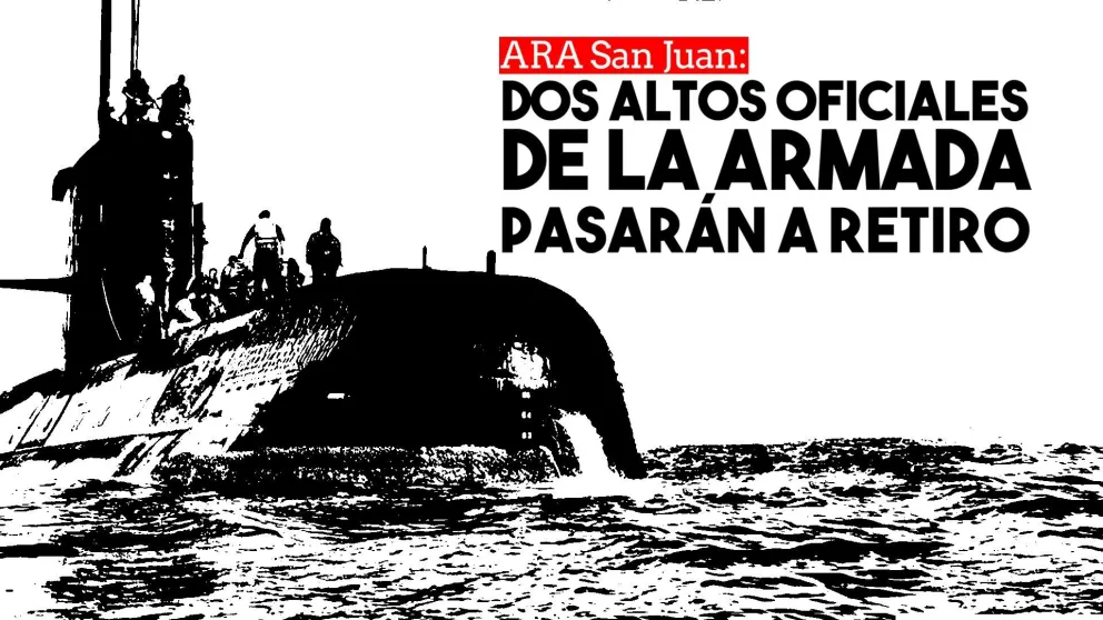 ARA San Juan: el ministro Aguad pasará a retiro a dos altos oficiales de la Armada