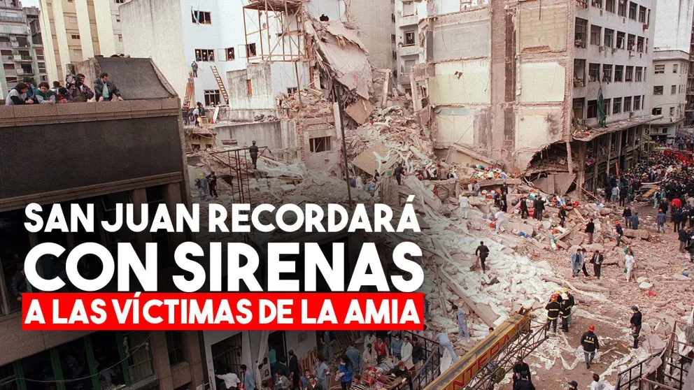 Realizarán en San Juan un homenaje a las víctimas del atentado a la AMIA