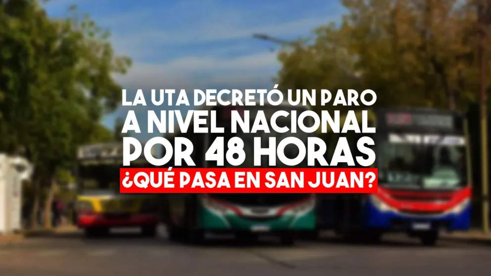 La UTA nacional anunció paro de colectivos para este jueves y viernes
