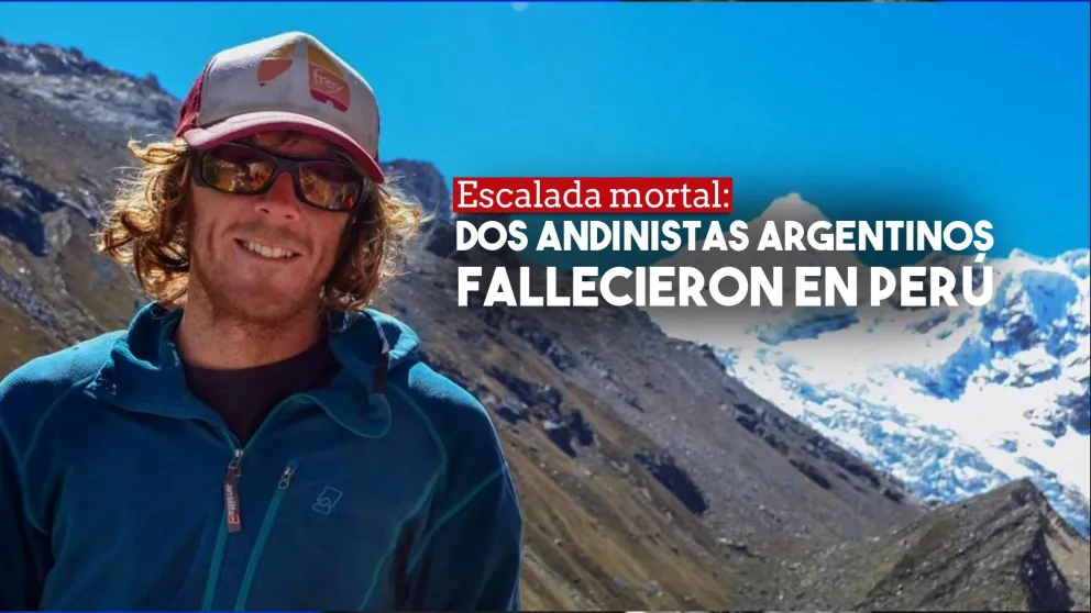 Dos argentinos fallecieron al escalar una montaña en Perú