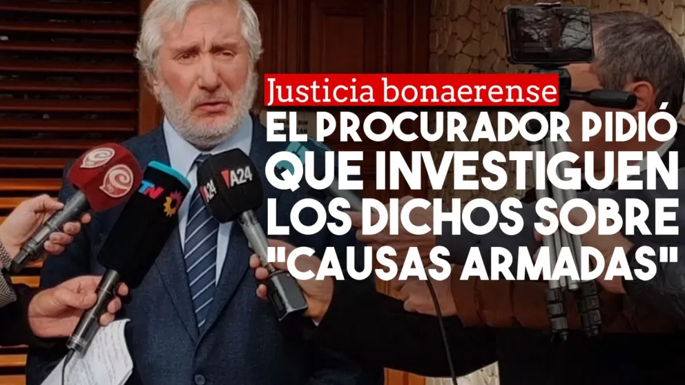 Polémica por los dichos de juez bonaerense: ahora denunció el procurador