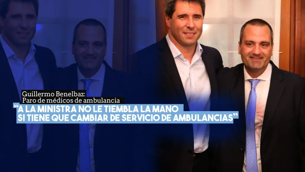 Guillermo Benelbaz: "A la Ministra no le tiembla la mano si tiene que cambiar de servicio de ambulancias"