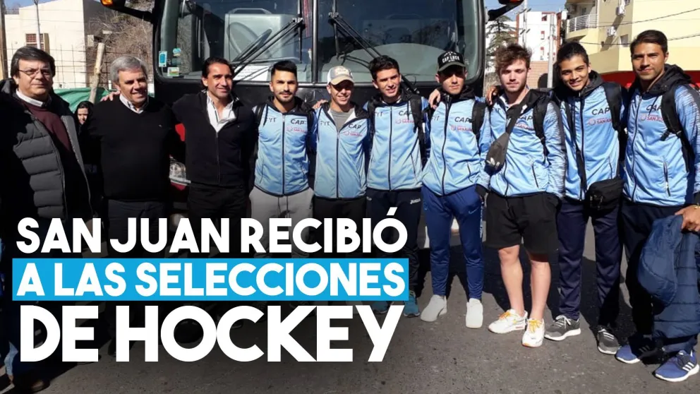San Juan recibió a las selecciones de hockey