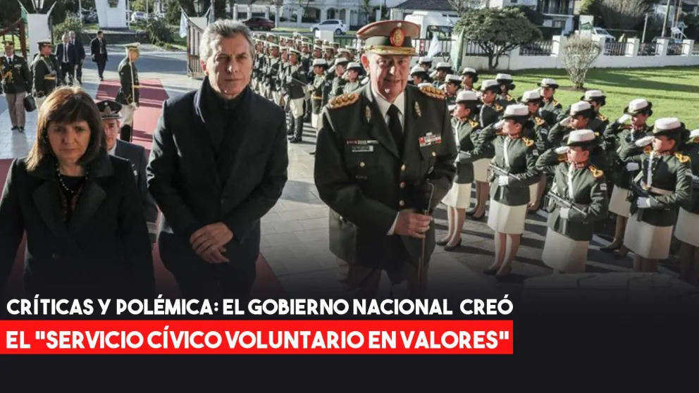 El Gobierno Nacional creó el "Servicio Cívico Voluntario en Valores" dirigido a jóvenes de 16 a 20 años