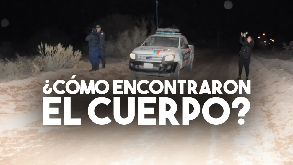 ¿Cómo encontraron el cuerpo hallado en Albardón?