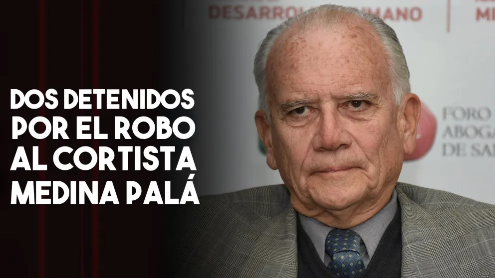 Dos detenidos por el robo al cortista Medina Palá