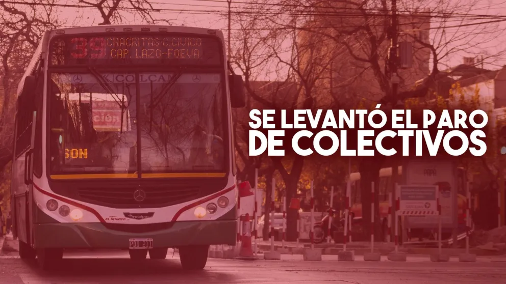 Confirmado: Se levantó el paro de colectivos