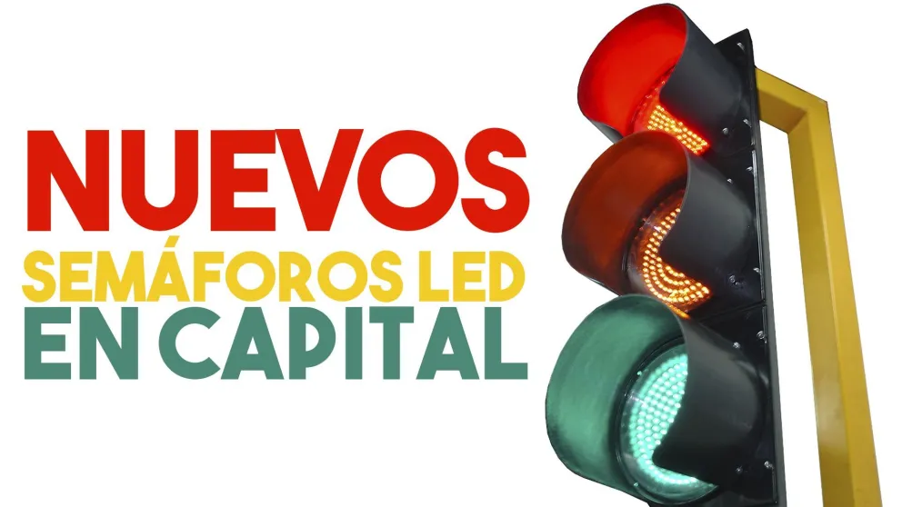 Nuevos semáforos con sistema de led en la Capital sanjuanina