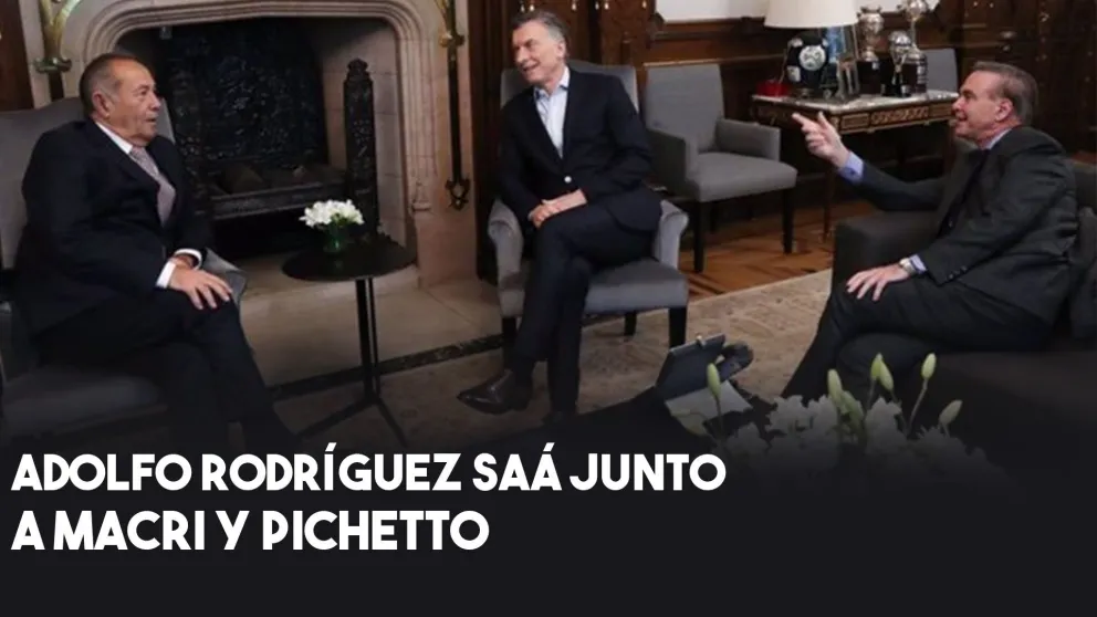 Macri sumó el apoyo de otro peronista: Adolfo Rodríguez Saá