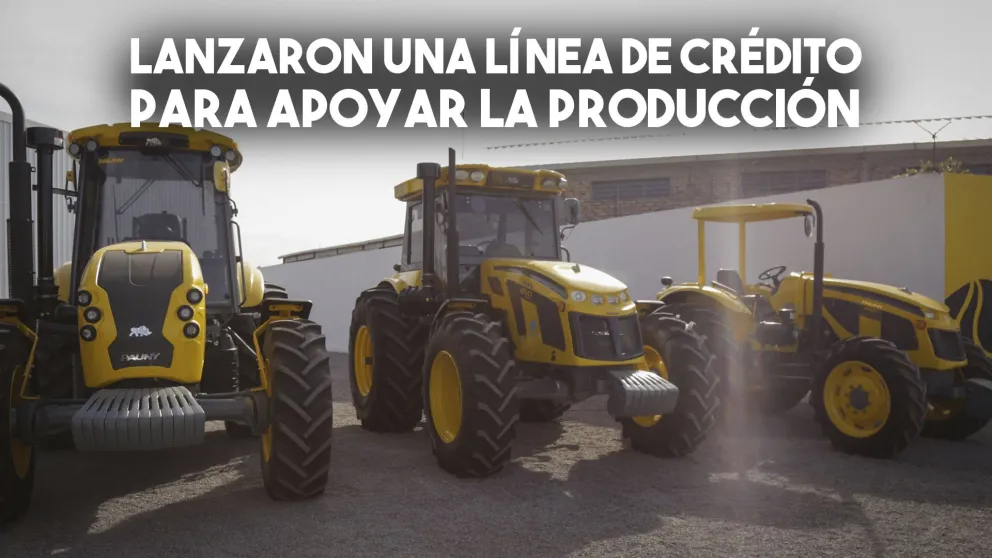 Con el objetivo de apoyar la producción, lanzaron una nueva línea de crédito