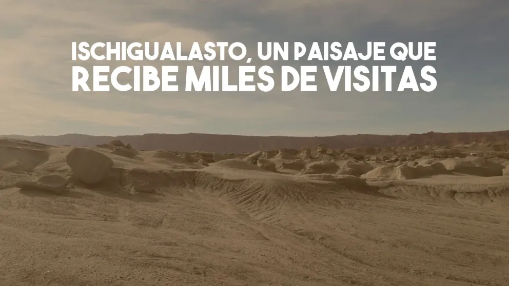 Ischigualasto, un lugar que recibe miles de turistas en invierno