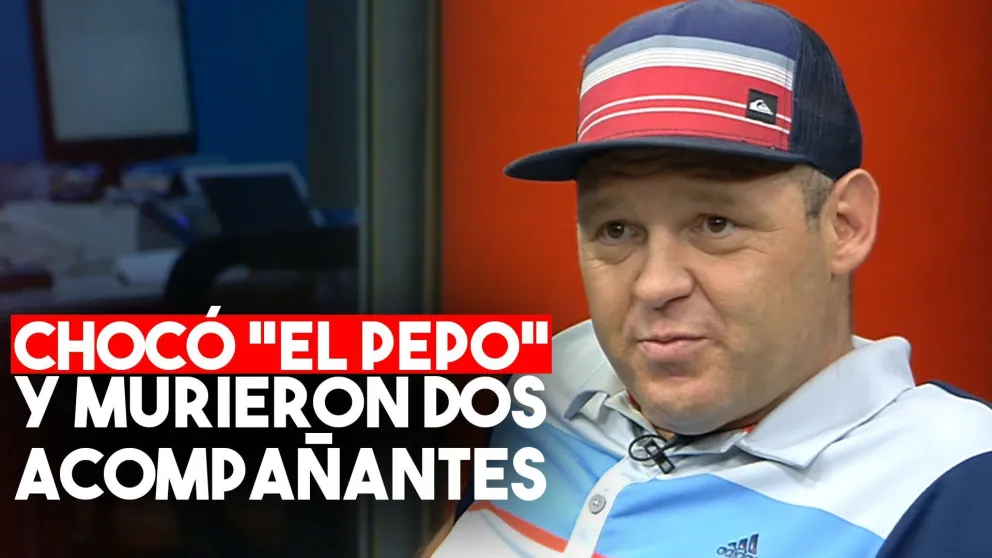 Chocó "El Pepo" y murieron dos de sus acompañantes
