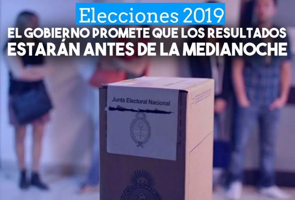 Elecciones 2019: el Gobierno promete que antes de medianoche estarán los resultados finales