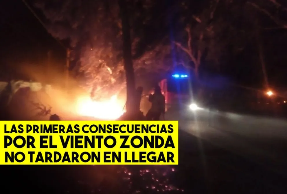 Incendio de pastizales a metros de una vivienda de madera