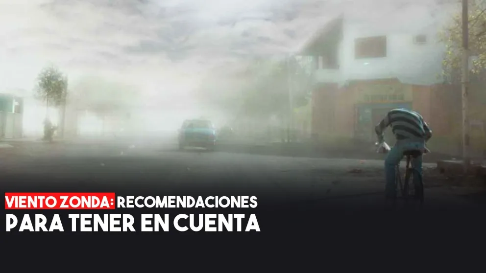 Recomendaciones ante la llegada de viento Zonda