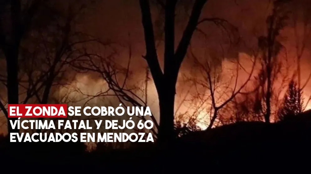 El Zonda se cobró una víctima en Mendoza