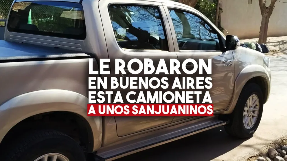 Le robaron la camioneta a una pareja sanjuanina en Palermo