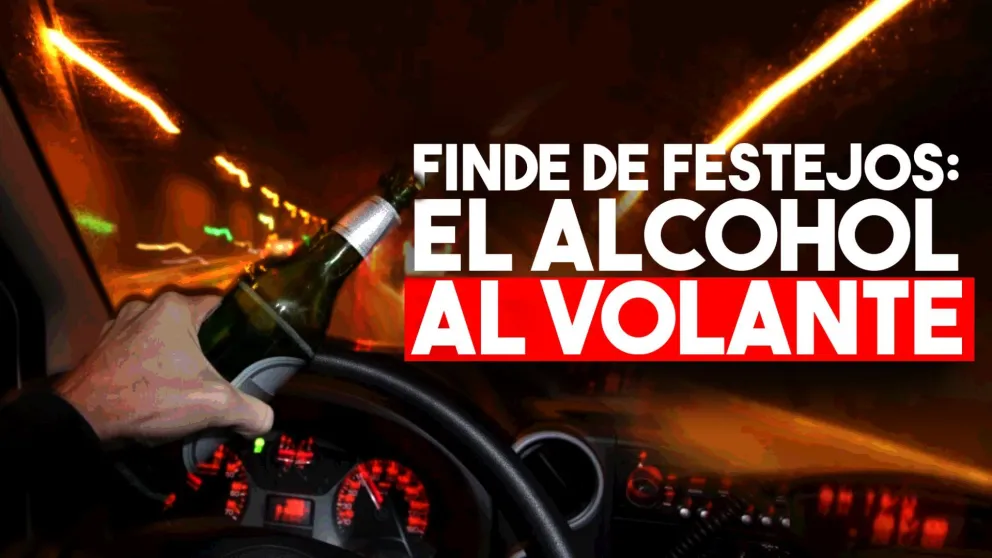 Finde de amigos: labraron más de 300 actas por alcoholemia